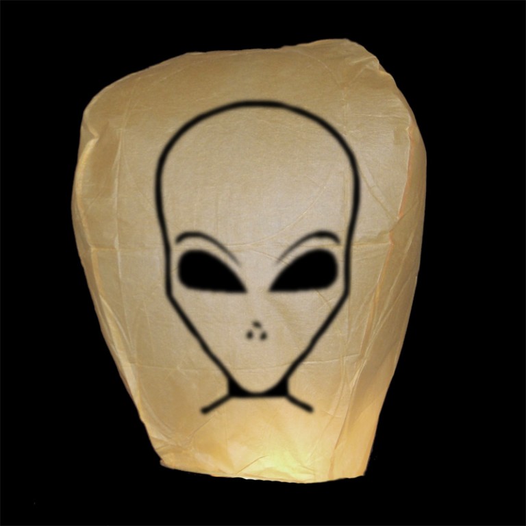 Obrázok Lampión priania UFO